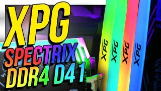 A Mouthful of RAM ADATA XPG Spectrix D41 DDR4 RGB [upl. by Hgeilyak]