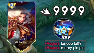 LANCELOT THUNDERBELT BUILD IS TOO TANKY BUT DEADLY😱  LANCELOT BEST BUILD FOR 2024 100 BROKEN [upl. by Vikki]