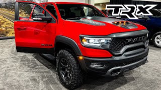 2022 Ram 1500 TRX Walkaround Visual Review 702 HP [upl. by Ateinotna]