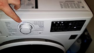 LG Washer Dryer Inverter Direct Drive 85 Kg F4J6TM0W cotton programme [upl. by Mall912]