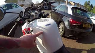 DERBI TERRA ADVENTURE 125 CC REVIEW 15BHP 80MPH PLUS  MARK SAVA [upl. by Leirad]