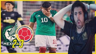 😡 ¡¡1º PARTE BUENA2º PARTE HORRIBLE 🔴 MÉXICO 23 COLOMBIA  Amistoso 2022 🏆 [upl. by Sackville]