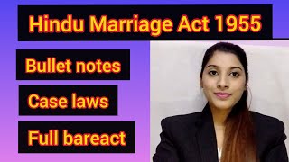 FAMILY LAW  HINDU LAW 2  Hindu Marriage Part1  Nature of Hindu Marriage [upl. by Gnilyam]