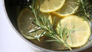 ★Make Your Home Smell Fresh With LemonRosemary Simmer Pot [upl. by Giamo]