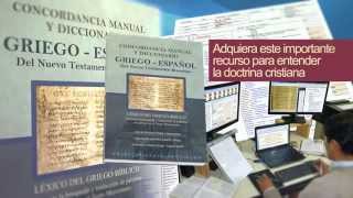 CONCORDANCIA Y DICCIONARIO GRIEGO ESPAÑOL DEL NUEVO TESTAMENTO [upl. by Assilav]