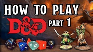 How to Play DampD part 1  A Sample Game Session [upl. by Ignazio]