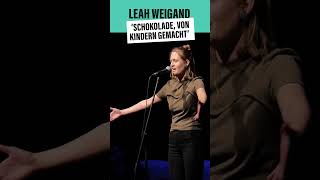 Leah Weigand  Zart Bitter poetryslam shorts poesie lyrik gedicht kritik fair schokolade [upl. by Leesen462]