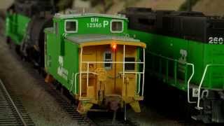 HO Scale DCC BN Caboose Kitbash 11113 Podcast [upl. by Anirbed898]