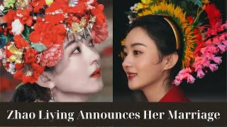 Zhao Liying Announces Her Marriage Feng Shaofeng is Just a Thing of the Past [upl. by Nelav660]