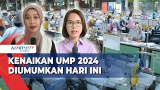 Pemprov DKI Jakarta Umumkan Kenaikan UMP 2024 Hari Ini [upl. by Eek]