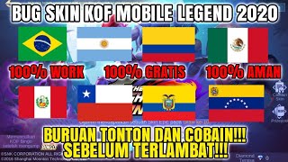 Cara Mendapatkan Skin Epic dan KOF Gratis Permanen 2020 Mobile Legend [upl. by Olette]