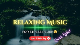 🔴 Relaxing Music for Stress Relief  Waterfall Music  Sleep Music  Calming Music  Anxiety Relief [upl. by Naitsirhk499]