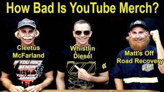 How Bad is YouTuber Merch Whistlin Diesel vs Cleetus LTT VGG Matts Off Road Recovery [upl. by Jen]