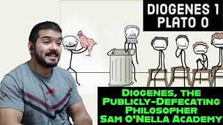 Diogenes the PubliclyDefecating Philosopher Sam ONella Academy reaction [upl. by Anyr]