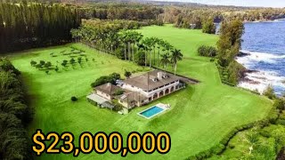 Luxury House for sale  283628 Hawaii Belt Rd Honomu HI 96728  23000000  5 beds [upl. by Lexi]