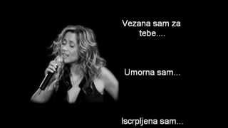 Lara Fabian  Je suis malade  Ja sam bolesna Bosanski  lyrics [upl. by Goldin]