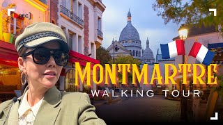 Montmartre Private Walking Tour  Full Guided EduVLOG  PARIS  Bianca Valerio [upl. by Dorman592]