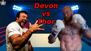 Thor Bjornsson VS Devon Larratt  King of Strongman VS King of Armwrestling [upl. by Ahsile911]