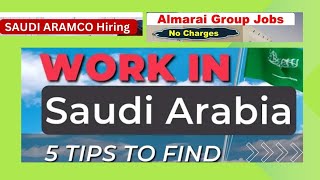 Jobs in Saudi Arabia  Urgent Jobs in Saudi Arabia 2024  How to get a job in saudi arabia in 2024 [upl. by Gavette]