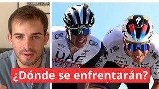 POGACAR EVENEPOEL y ROGLIC REVELAN su CALENDARIO FINAL [upl. by Ennovyhs]