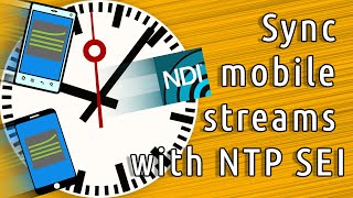 Synchronize live streams from Larix Broadcaster with NTP SEI via RTMP and SRT feat Nimble Streamer [upl. by Eira731]