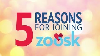 5 Reasons for Joining Zoosk [upl. by Aken991]