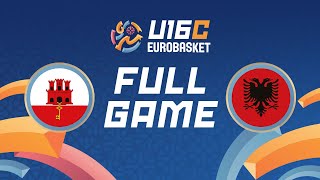 Group Phase  Gibraltar v Albania  Full Basketball Game  FIBA U16 Womens EuroBasket 2024 Div C [upl. by Soni]