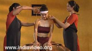 Ayurveda Panchakarma  Kerala Oil Massage [upl. by Ecnarolf]