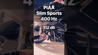 Motorcycle Horn Battle 💥 DENALI SoundBomb Mini vs PIAA Slim motorcycle denali piaa [upl. by Enyahs614]