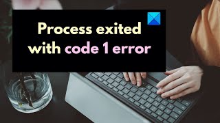 Fix Process exited with code 1 error in Windows Terminal PowerShell or CMD [upl. by Claudia]