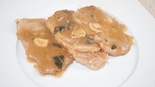 Scaloppine di Vitello al Vino Bianco Ricetta Tradizionale [upl. by Hepsiba3]