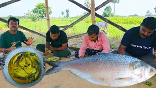 আজ আমরা ইলিশ দিয়ে কিভাবে রান্না করে খেলাম দেখুন  Bengali style ilish fish recipe  village food [upl. by Eeniffar]