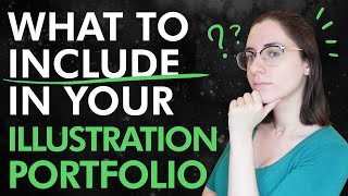 What to include in your portfolio  Illustration portfolio tips [upl. by Elene51]