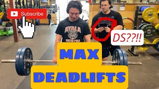 MAX DEADLIFTS [upl. by Asatan]