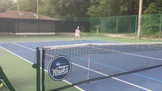 No 2 Barry mens tennis beats No 3 Columbus State in NCAA semifinals [upl. by Allebram898]