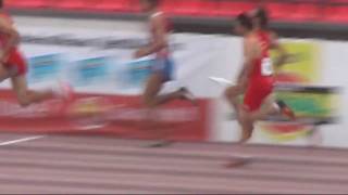 European Youth Olympic Festival  Athletics 4x100 Final Boys [upl. by Iruy677]