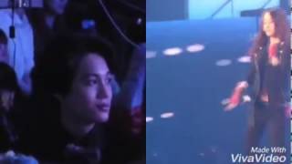 Kaistal  Kai watching and dance to fx  s Electric Shock [upl. by Valdemar408]