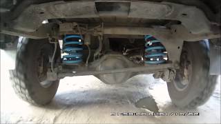 lovells suspension rear on Pajero Sport New [upl. by Ijic]