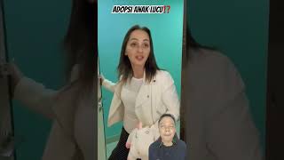 ADOPSI ANAK LUCU⁉️ family baby love топ filaretiki social marshmallow funny [upl. by Akirat]