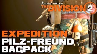 The Division 2  Pilzfreund Anhänger  Bagback Trophäe Kenly College Kenly UBahnStation [upl. by Talia112]