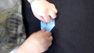 Origami Crane Speed Folding [upl. by Nohsyt]