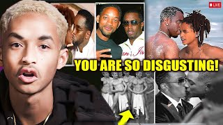 Jaden Smith EXPOSES Will Smiths CREEPY GAY Parties With P Diddy [upl. by Ynattirb]