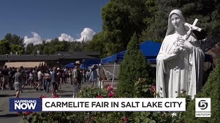 Thousands visit Carmelite Monastery for annual Carmelite Fair [upl. by Atinad]