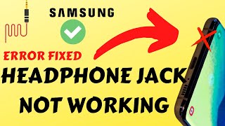 Headphone Jack Not Working  Samsung a21sa02a02sa50 Earphone not Connecting  Samsung Galaxy 2021 [upl. by Berners]