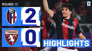 BOLOGNATORINO 20  HIGHLIGHTS  Bologna go SIXTH in the standings  Serie A 202324 [upl. by Massab]