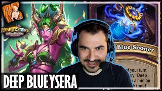 YSERA HAS DEEP BLUE SYNERGY  Hearthstone Battlegrounds [upl. by Sibyls]