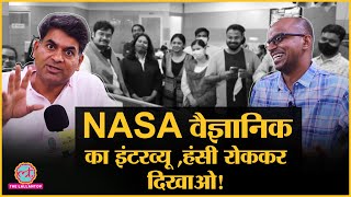 Nasa Scientist से ऐसेऐसे सवाल Saurabh Dwivedi की हंसी छूट गई। Guest in the Newsroom 1 [upl. by Ziagos]