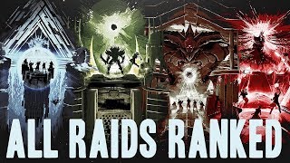 All Destiny Raid Bosses RANKED amp EXPLAINED [upl. by Gilberte905]