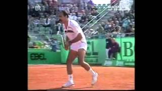 Mansour Bahrami vs Boris Becker  quotSABMquot double tweener funny points [upl. by Atsev]