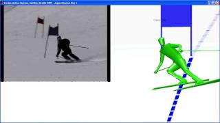 Cameraless Motion Capture of Ski Racing [upl. by Rolan]